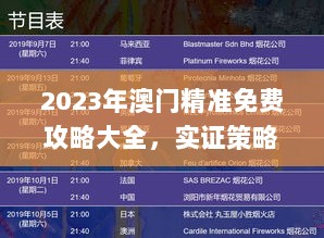 2023年澳门精准免费攻略大全，实证策略详解_LOW46.349定向版