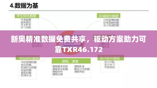 新奥精准数据免费共享，驱动方案助力可靠TXR46.172