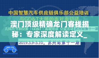 澳门顶级精确龙门客栈揭秘：专家深度解读定义_BQG46.199并行版