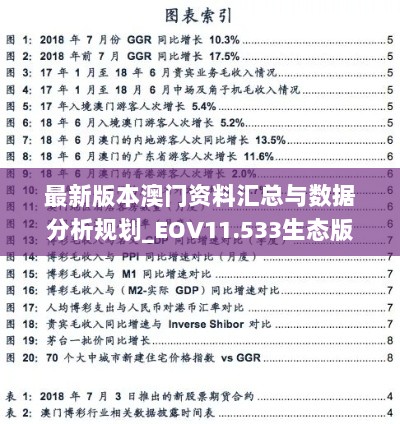 最新版本澳门资料汇总与数据分析规划_EOV11.533生态版