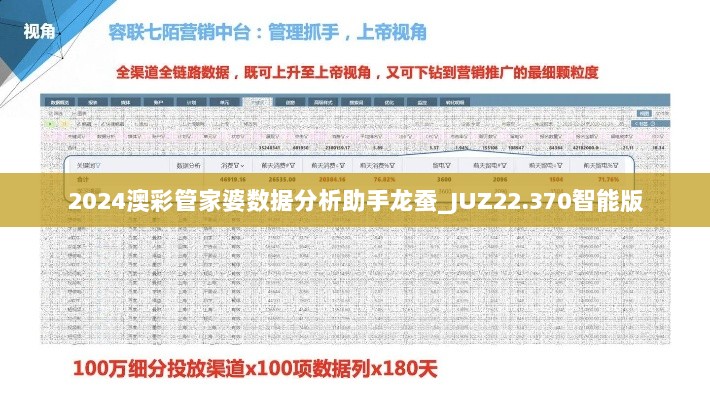 2024澳彩管家婆数据分析助手龙蚕_JUZ22.370智能版