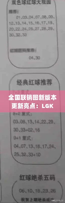 全国联销图新版本更新亮点：LGK56.498轻奢版的快速响应与执行