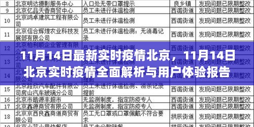 11月14日北京实时疫情全面解析与用户体验报告