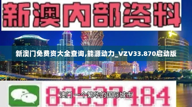 新澳门免费资大全查询,能源动力_VZV33.870启动版