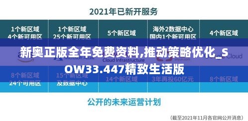 新奥正版全年免费资料,推动策略优化_SOW33.447精致生活版