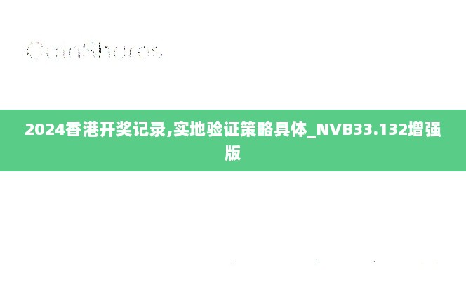 2024香港开奖记录,实地验证策略具体_NVB33.132增强版