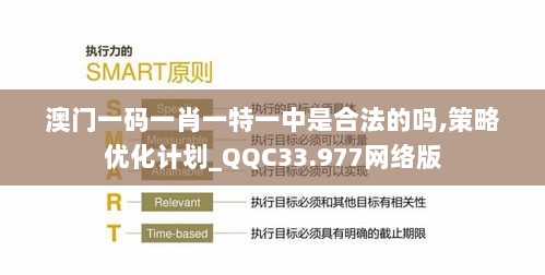 澳门一码一肖一特一中是合法的吗,策略优化计划_QQC33.977网络版