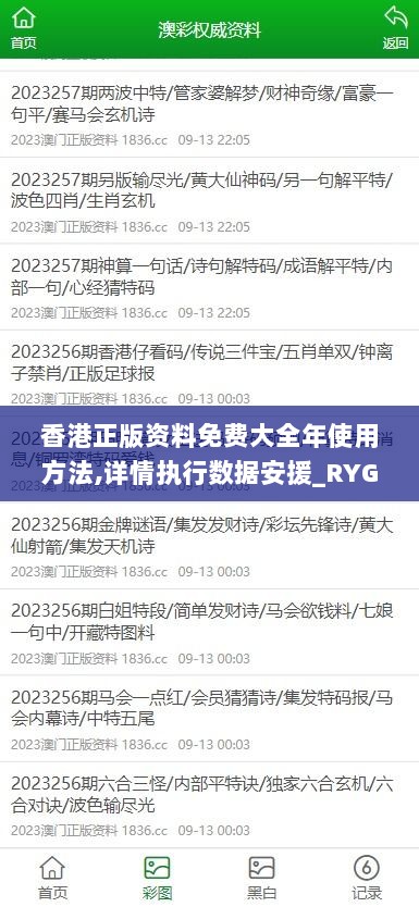 香港正版资料免费大全年使用方法,详情执行数据安援_RYG33.895原汁原味版