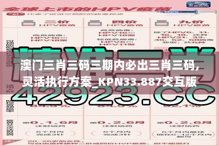 澳门三肖三码三期内必出三肖三码,灵活执行方案_KPN33.887交互版