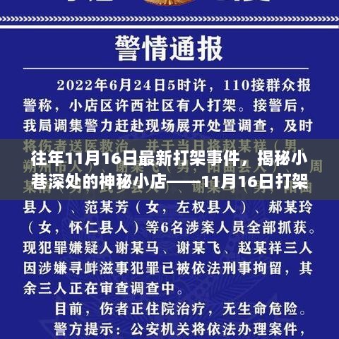 揭秘11月16日小巷深处的神秘小店，独特天地背后的打架事件