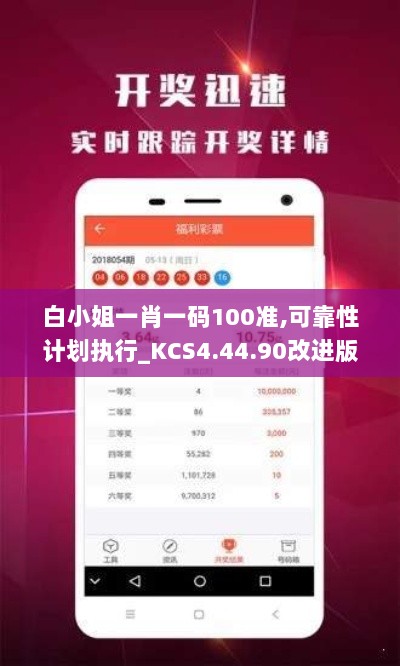 白小姐一肖一码100准,可靠性计划执行_KCS4.44.90改进版