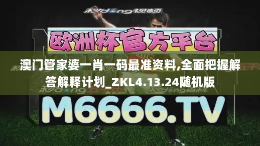 澳门管家婆一肖一码最准资料,全面把握解答解释计划_ZKL4.13.24随机版