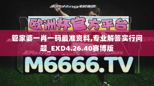 管家婆一肖一码最准资料,专业解答实行问题_EXD4.26.40赛博版