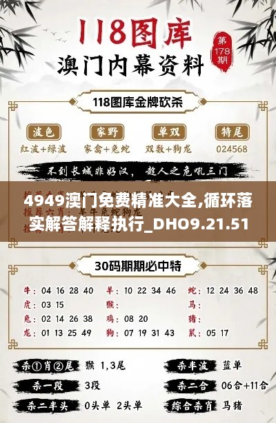 4949澳门免费精准大全,循环落实解答解释执行_DHO9.21.51挑战版