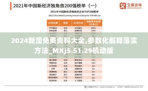 2024新澳免费资料大全,参数化解释落实方法_MXJ5.51.29机动版