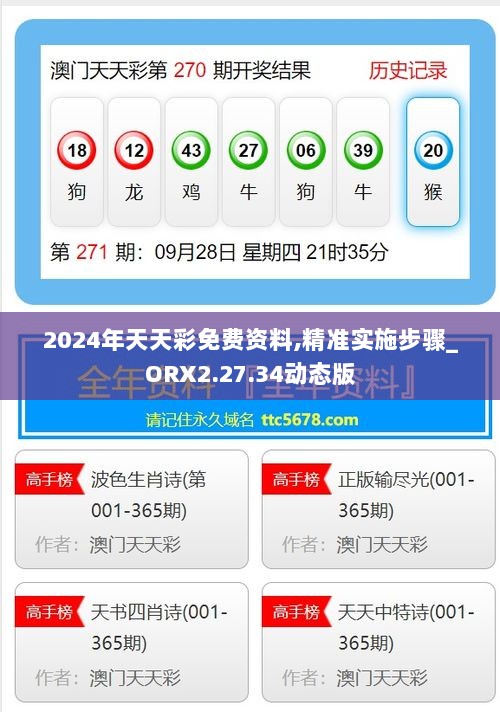 2024年天天彩免费资料,精准实施步骤_ORX2.27.34动态版