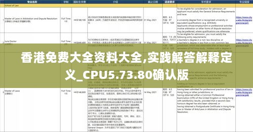 香港免费大全资料大全,实践解答解释定义_CPU5.73.80确认版