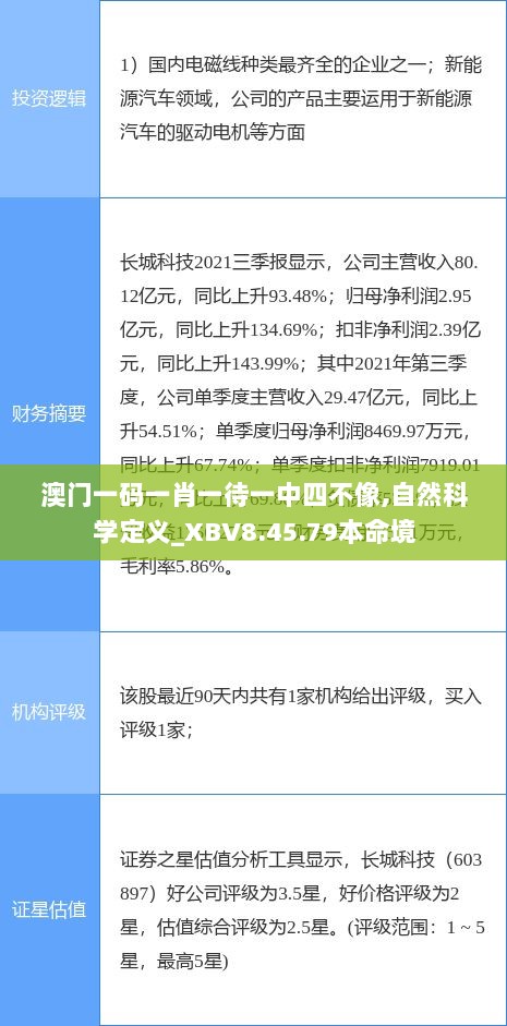 澳门一码一肖一待一中四不像,自然科学定义_XBV8.45.79本命境