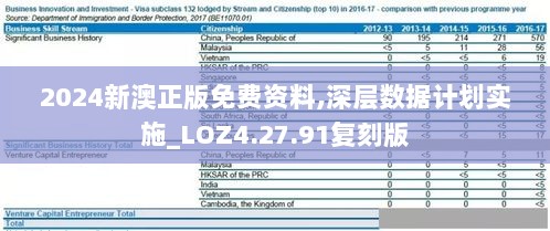 2024新澳正版免费资料,深层数据计划实施_LOZ4.27.91复刻版