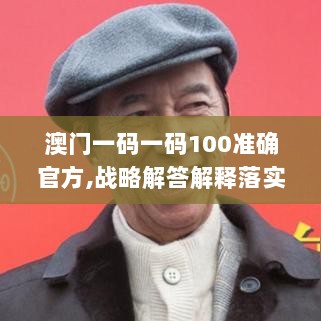 澳门一码一码100准确官方,战略解答解释落实_ONE1.52.71外观版