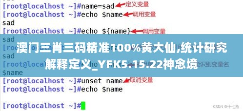 澳门三肖三码精准100%黄大仙,统计研究解释定义_YFK5.15.22神念境