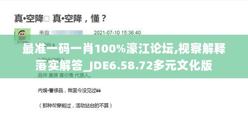 最准一码一肖100%濠江论坛,视察解释落实解答_JDE6.58.72多元文化版