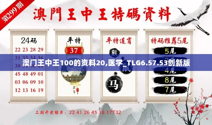 澳门王中王100的资料20,医学_TLG6.57.53创新版