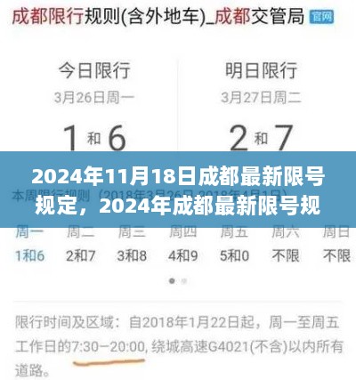 2024年成都最新限号规定全面解析