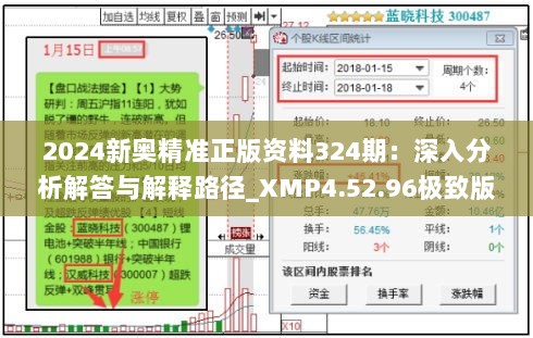 2024新奥精准正版资料324期：深入分析解答与解释路径_XMP4.52.96极致版