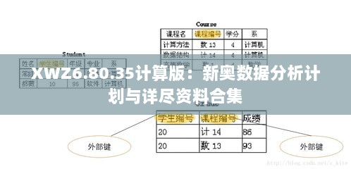 XWZ6.80.35计算版：新奥数据分析计划与详尽资料合集