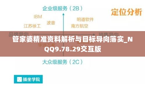 管家婆精准资料解析与目标导向落实_NQQ9.78.29交互版