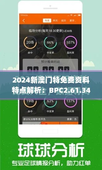 2024新澳门特免费资料特点解析：BPC2.61.34经典版的快速响应设计