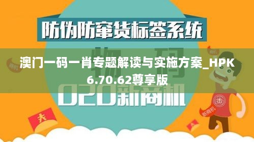 澳门一码一肖专题解读与实施方案_HPK6.70.62尊享版