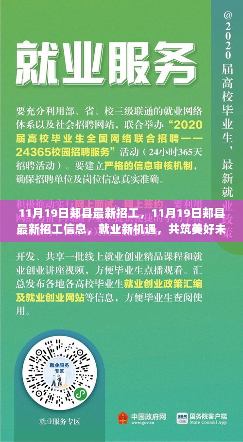 郏县11月19日最新招工信息，共筑美好未来，就业新机遇等你来