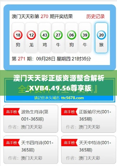 澳门天天彩正版资源整合解析_XVB4.49.56尊享版