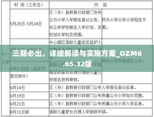 三期必出，详细解读与实施方案_OZM6.65.32版