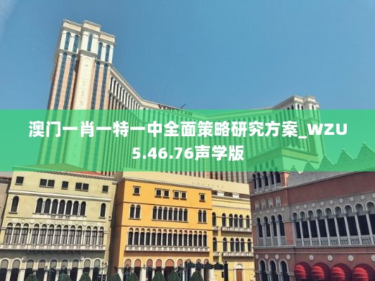 澳门一肖一特一中全面策略研究方案_WZU5.46.76声学版