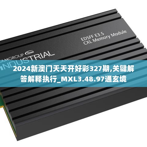 2024新澳门天天开好彩327期,关键解答解释执行_MXL3.48.97通玄境