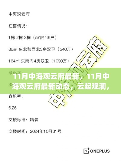 11月中海观云府最新动态，云起观澜，府中新篇揭晓