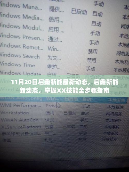启鑫新能最新动态，掌握XX技能全步骤指南（11月20日更新）