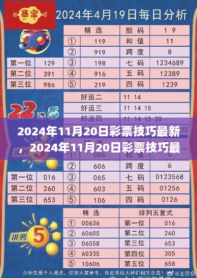 2024年11月20日彩票技巧最新，从入门到精通的详细步骤指南