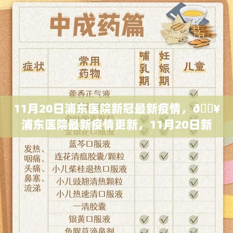 11月20日浦东医院新冠疫情最新动态更新