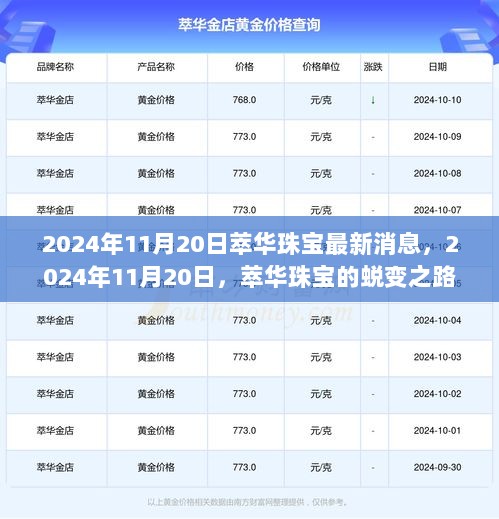 2024年11月20日萃华珠宝蜕变之路，自信与成就感的璀璨篇章