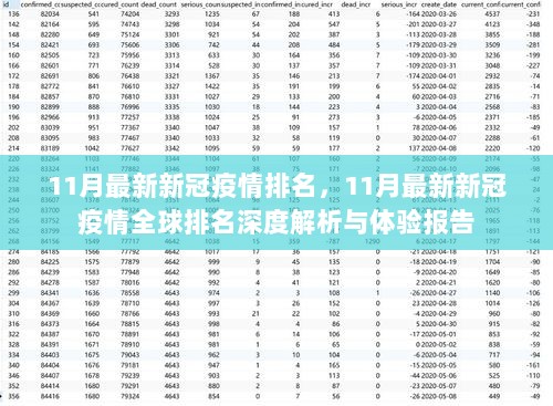 11月全球新冠疫情最新排名深度解析与体验报告