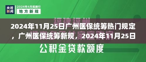 2024年11月25日广州医保统筹新规全面解析热门政策