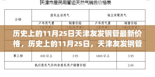 历史上的11月25日天津友发钢管价格动态全解析