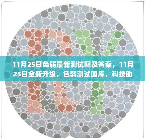 11月25日科技助力视觉健康新体验，全新升级色弱测试图库及答案