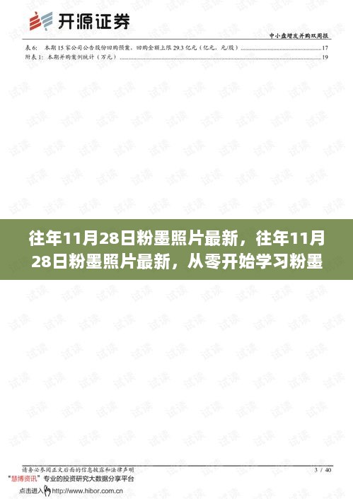 往年11月28日粉墨照片最新发布，从零开始的粉墨妆容学习步骤指南