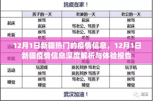 12月1日新疆疫情深度解析与体验报告，热门疫情信息解读