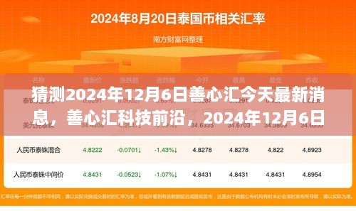 2024年12月6日善心汇科技前沿与未来生活变革，最新产品解析与行业动态